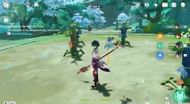 Destroy the red dummies (Image via HoYoverse)
